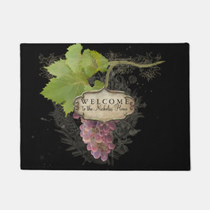 Tapete Casa personalizada da uva para vinho do vinhedo do