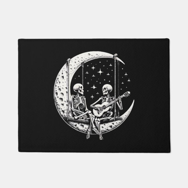 Tapete Casal de Esqueleto Gaita Lunar (Frente)