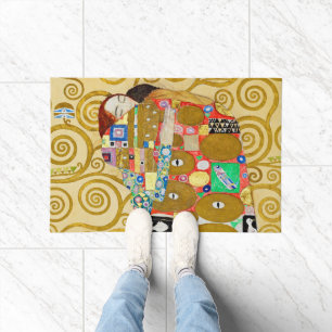 Tapete Casal Gustav Klimt Fulfillment Nouveau