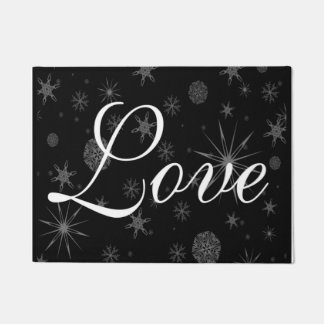 Tapete Casamento no inverno Love Snowflakes Design de Nat