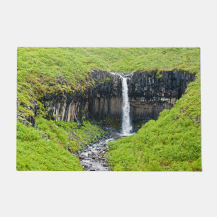 Tapete Cascata de Svartifoss em Skaftafall - Islândia