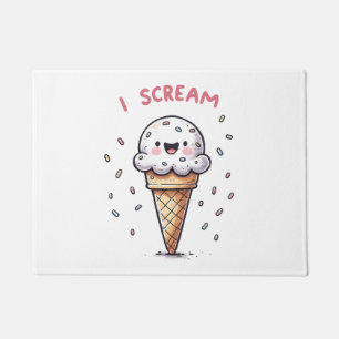 Tapete Casquinha de Sorvete I Scream com Confeitos