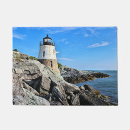 Tapete Castelo Hill Lighthouse, Rhode Island Door Mat
