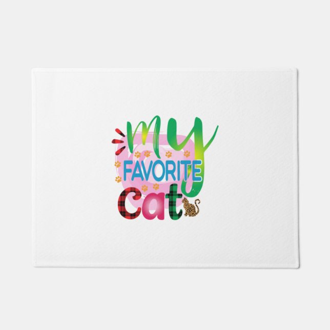 Tapete Cat Art Meu Gato Favorito (Frente)