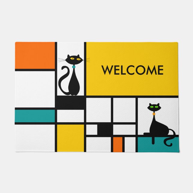 Tapete Cat - Arte Moderna (Frente)