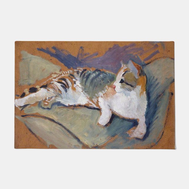 Tapete Cat, August Macke Doormat (Frente)