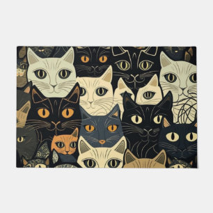 Tapete Cat Pattern Artsy