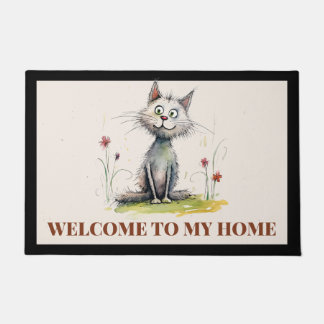 Tapete Cat Welcome Door Mat