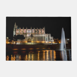 Tapete Catedral de Palma de Maiorca à noite - Espanha