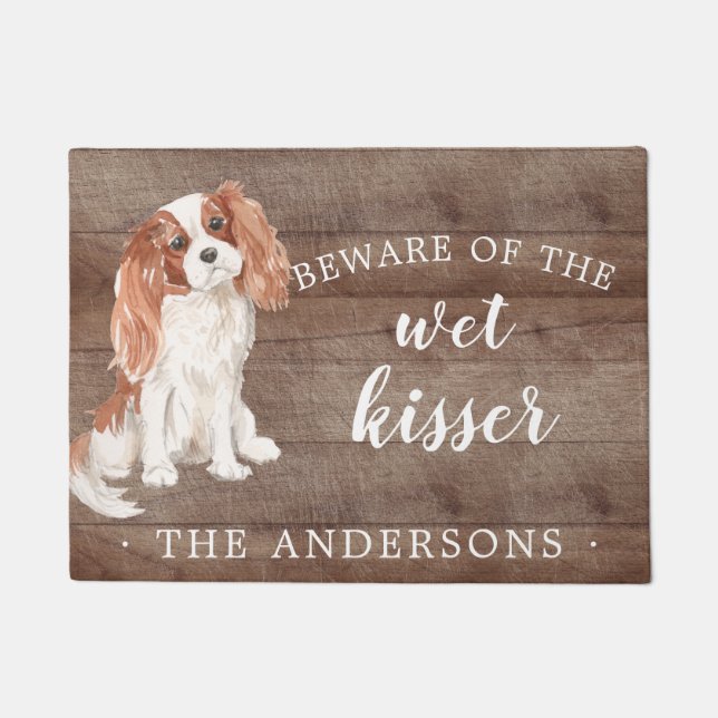 Tapete Cavalier King Charles Spaniel Door Mat (Frente)