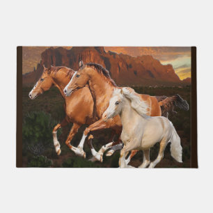 Tapete cavalos selvagens do Arizona