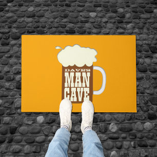Tapete Caverna engraçada do homem da caneca de cerveja