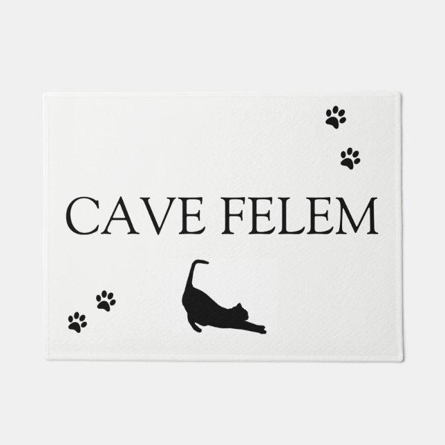 Tapete CAVERNA FELEM - Beware do gato (Frente)