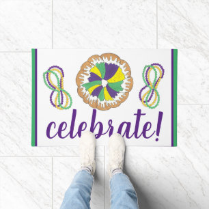 Tapete Celebrar o rei Bake do Partido do Carnaval Mardi G