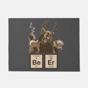 Tapete Cerveja descoberta urso da química