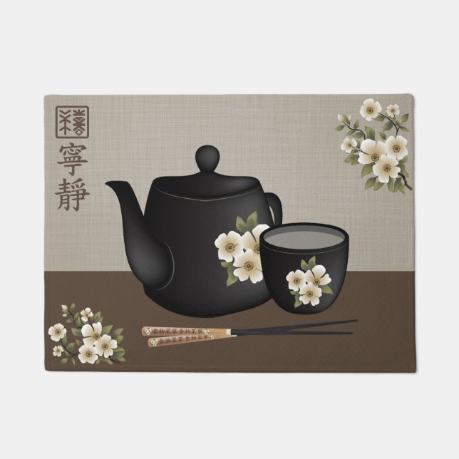 Tapete Chá chinês "Serenidade" (Frente)
