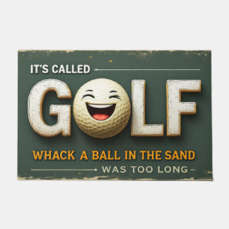 Tapete Chama-se Golf Funny Doormat Decor