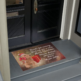 Tapete Chapéu branco espanhol vermelho e caixa festivos X