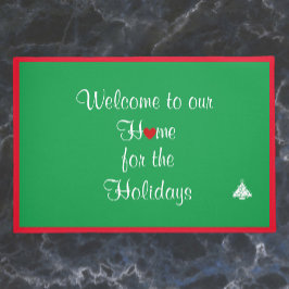 Tapete Chapéu de Boas-vindas do Natal