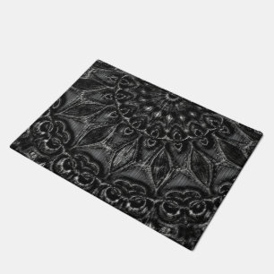 Tapete Charcarvão Mandala Doormat