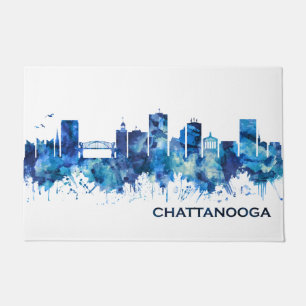 Tapete Chattanooga Tennessee Skyline Blue