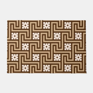 Tapete Chave grega Deco, Taupe Tan e Brown