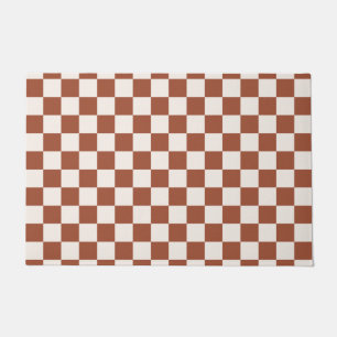 Tapete Checar o quadro de verificação do Terracotta com