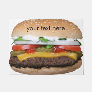 Tapete cheeseburger delicioso com fotografia das