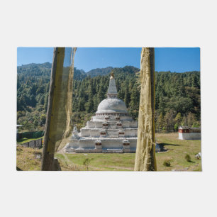 Tapete Chendebji Chorten no Butão, Himalaia, Ásia
