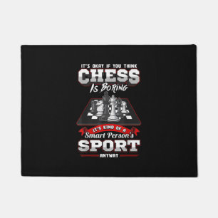 Tapete Chess Funny cita Ditos Humorísticos