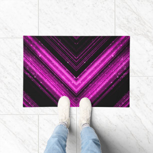 Tapete Chevron magenta preto magenta magenta, magenta, de