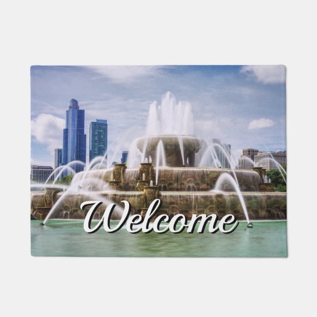 Tapete Chicago Buckingham Welcome Door Mat (Frente)