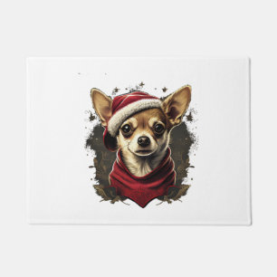 Tapete Chihuahua Felry Natal X-Mas Tree Cute