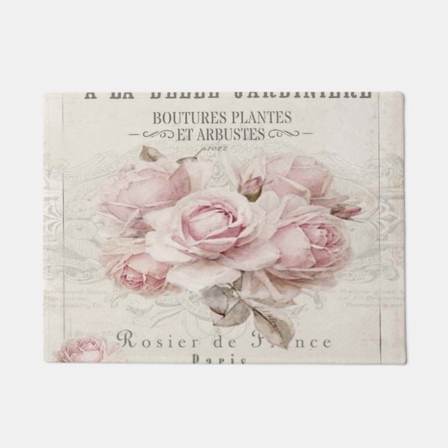 Tapete chique,rústico,vintage,floral,colagem,país, (Frente)