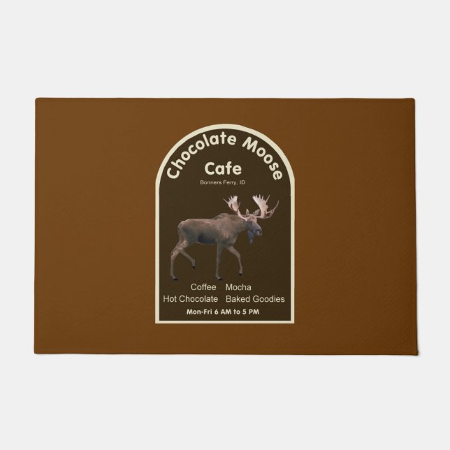 Tapete Chocolate Moose Café (Frente)
