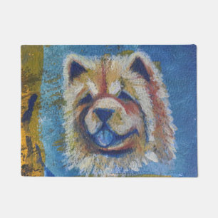 Tapete Chow Chow Abstrato