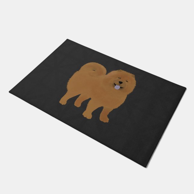 Tapete Chow Chow Door Mat (Inclinado)