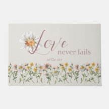 Christian Faith Bíblia Verse Wildflower