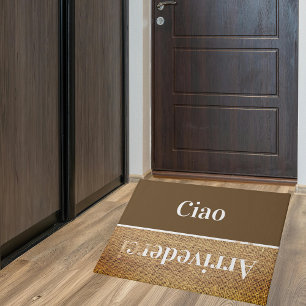 Tapete Ciao - saudações em italiano no5 Doormat