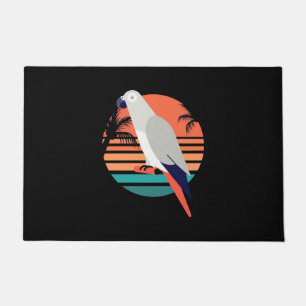 Tapete Cinza Africana - Papagaio Retro Vintage