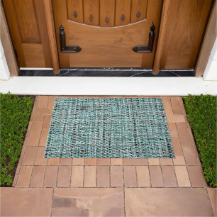 Tapete Cinza Chic Seafoam Blue Verde Boucle Padrão Tecid