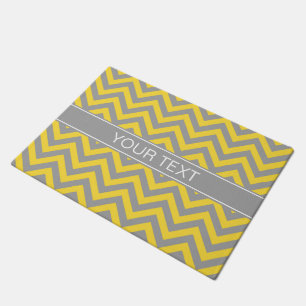 Tapete Cinza De Abacaxi Dk LG Chevron Dk Cinza Nome Monog