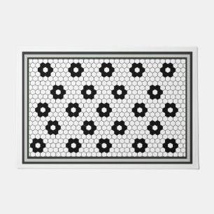 Tapete Cinza verde design azulejo hexadecimal