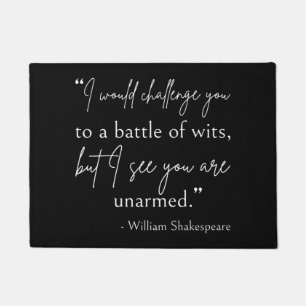 Tapete Citação De Shakespeare - Batalha De Wits II