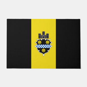 Tapete City Flag de Pittsburgh (Pensilvânia)