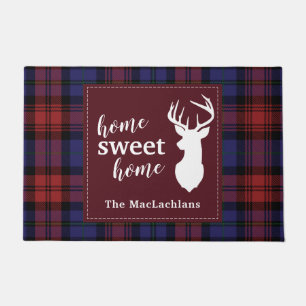 Tapete Clã de Natal do Tartan Personalizado MacLachlan