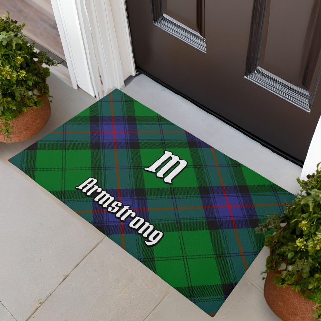 Tapete Clan Armstrong Tartan Doormat (Criador carregado)