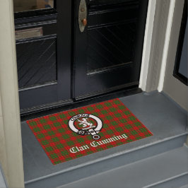 Tapete Clan Cumming Crest Crachá e Tartan