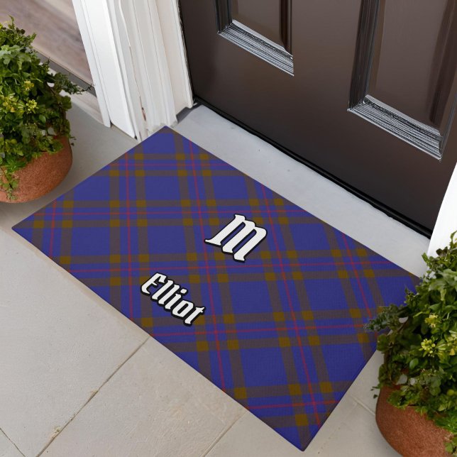Tapete Clan Elliot Modern Tartan Doormat (Criador carregado)