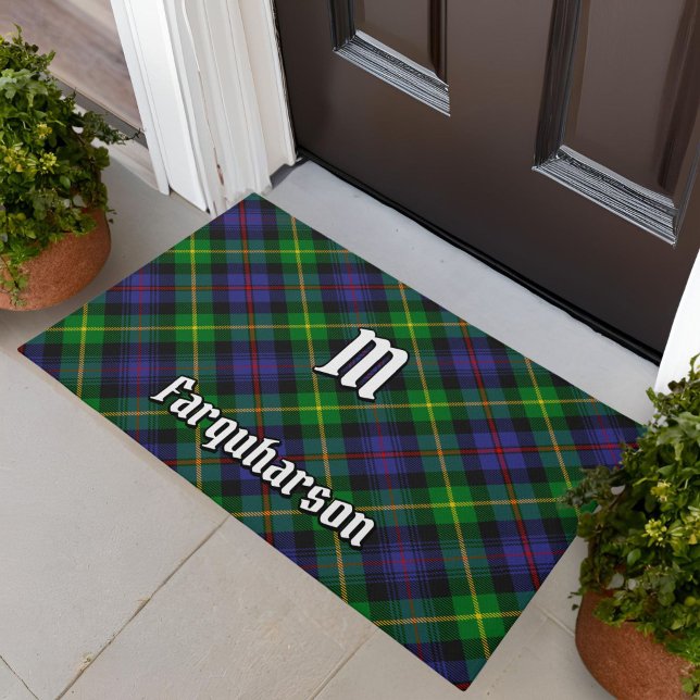 Tapete Clan Farquharson Tartan Doormat (Criador carregado)